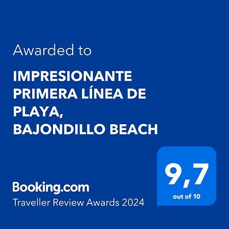 Impresionante Primera Linea De Playa, Bajondillo Beach ตอร์เรโมลิโนส ภายนอก รูปภาพ